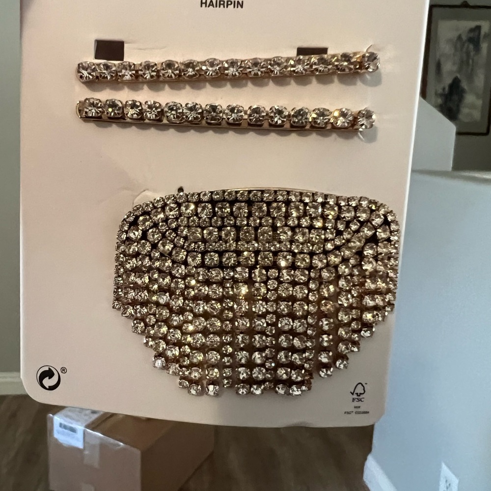 Zara set of 3 hair pins
